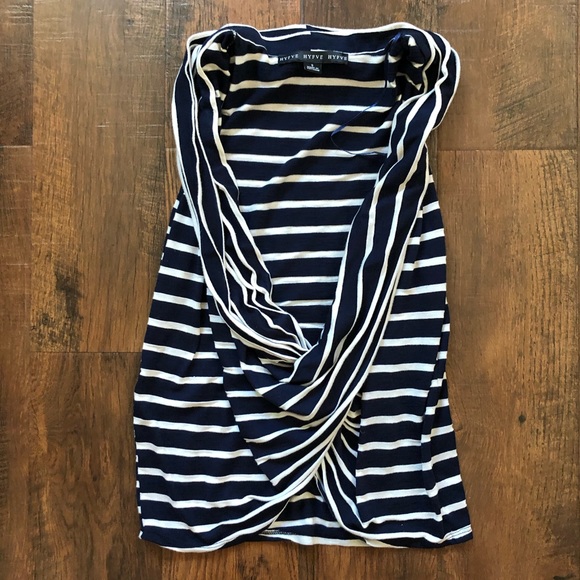 HYFVE navy/white top - Picture 1 of 5